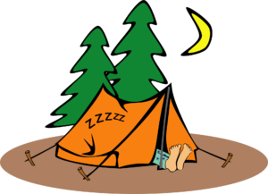 Camping tent stay image