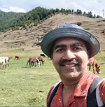 mr chidambaram trekking testimonial giving review about the trek and all activities and features
